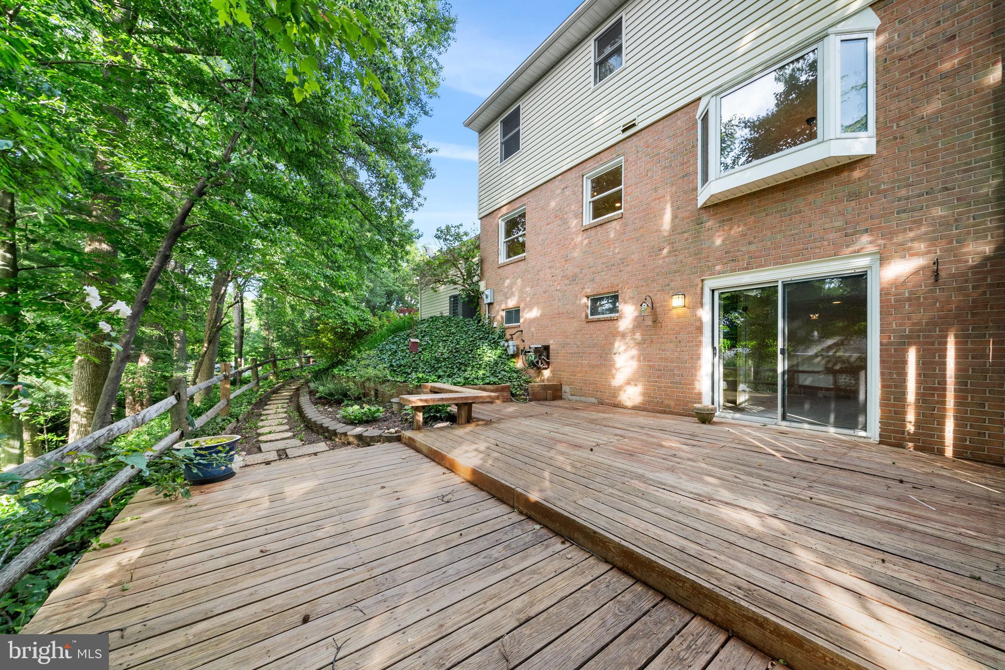 8522 Fairburn Drive Springfield, VA 22152 - Photo 33 of 43 Ideal Outdoor Deck for Gatherings