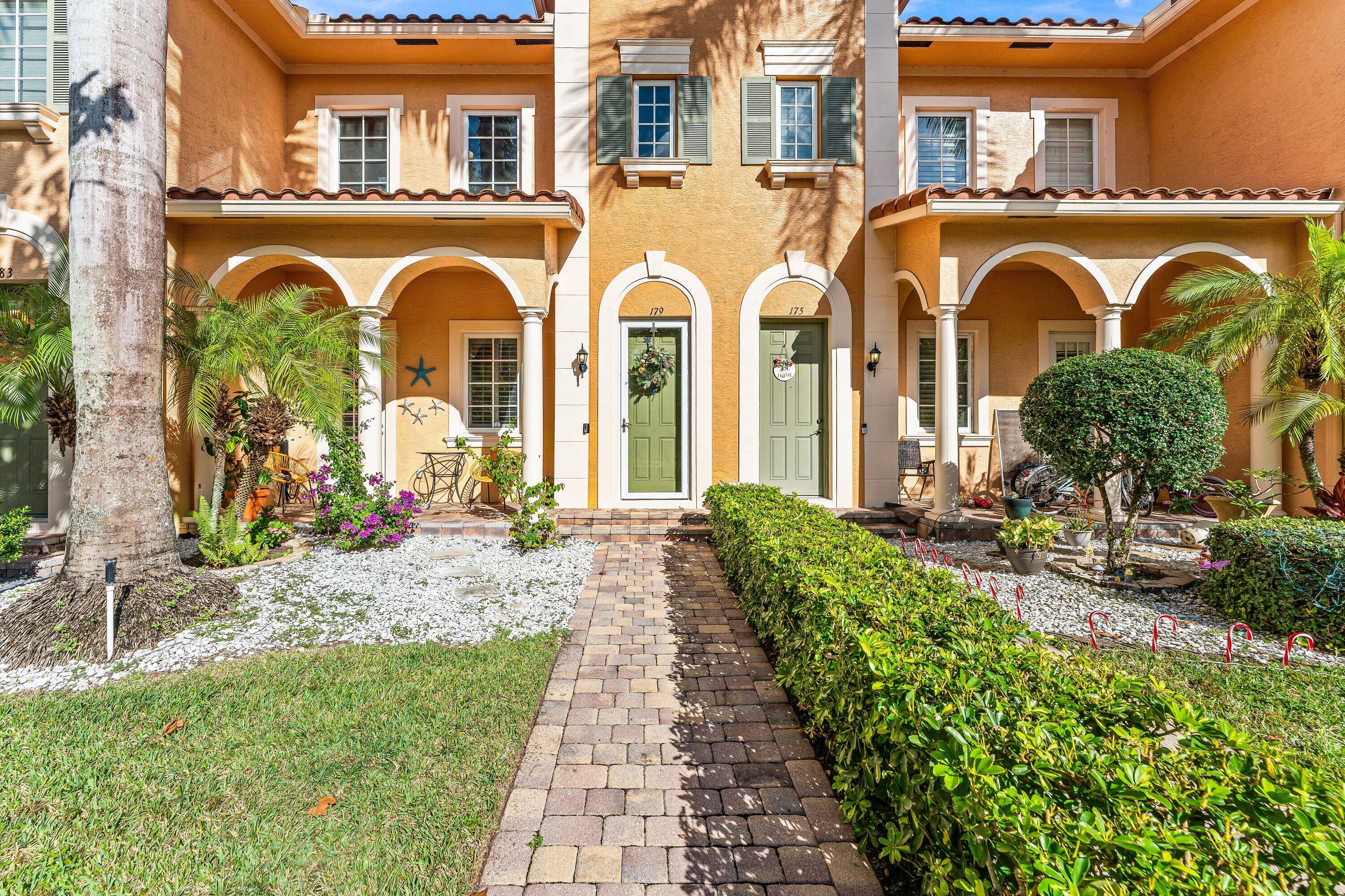 179 Edenberry Avenue Jupiter, FL 33458 - Photo 20 of 21 Townhouse Front View