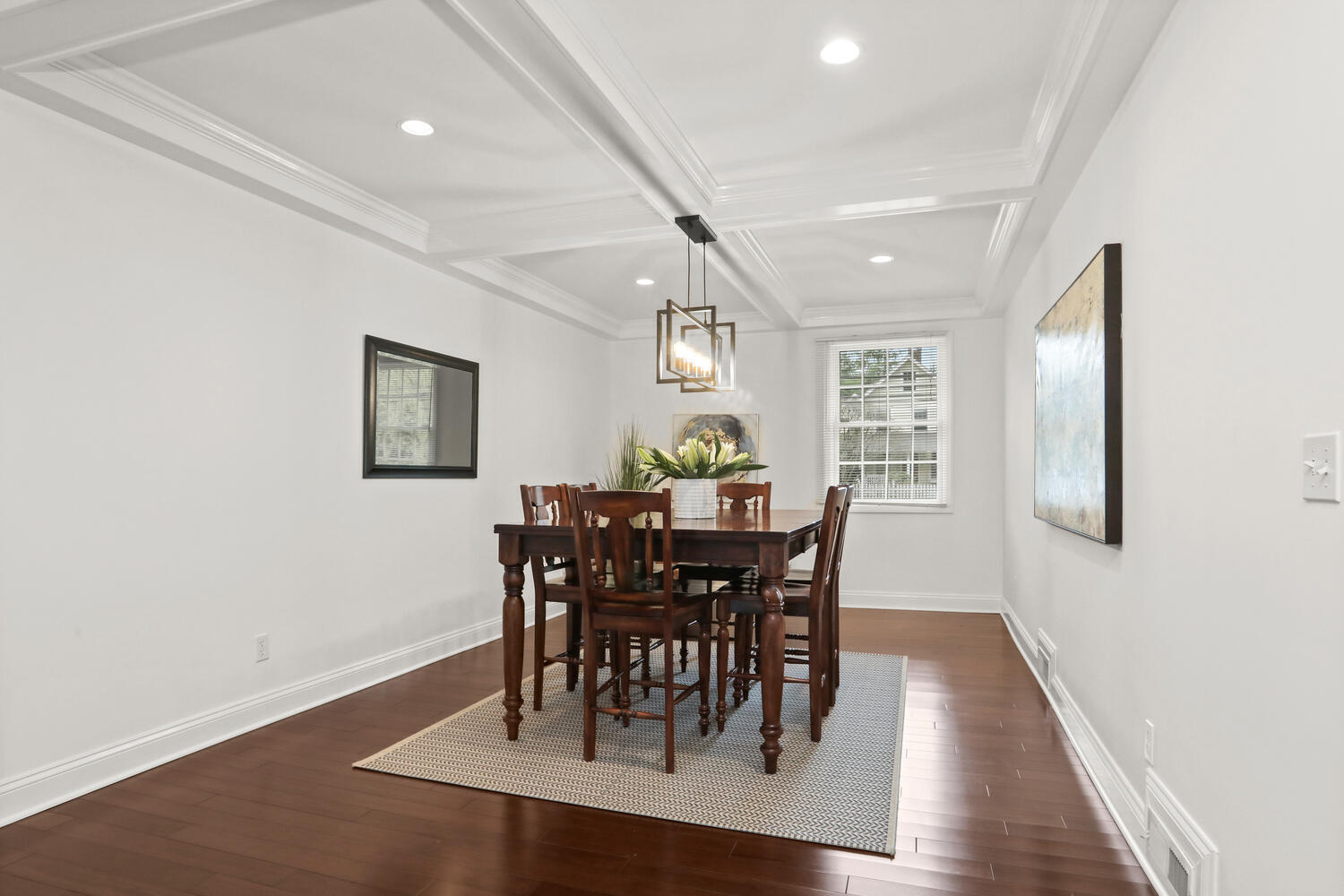 86 West Avenue Darien, CT 06820 - Photo 11 of 32 a view of a dining room with furniture and window