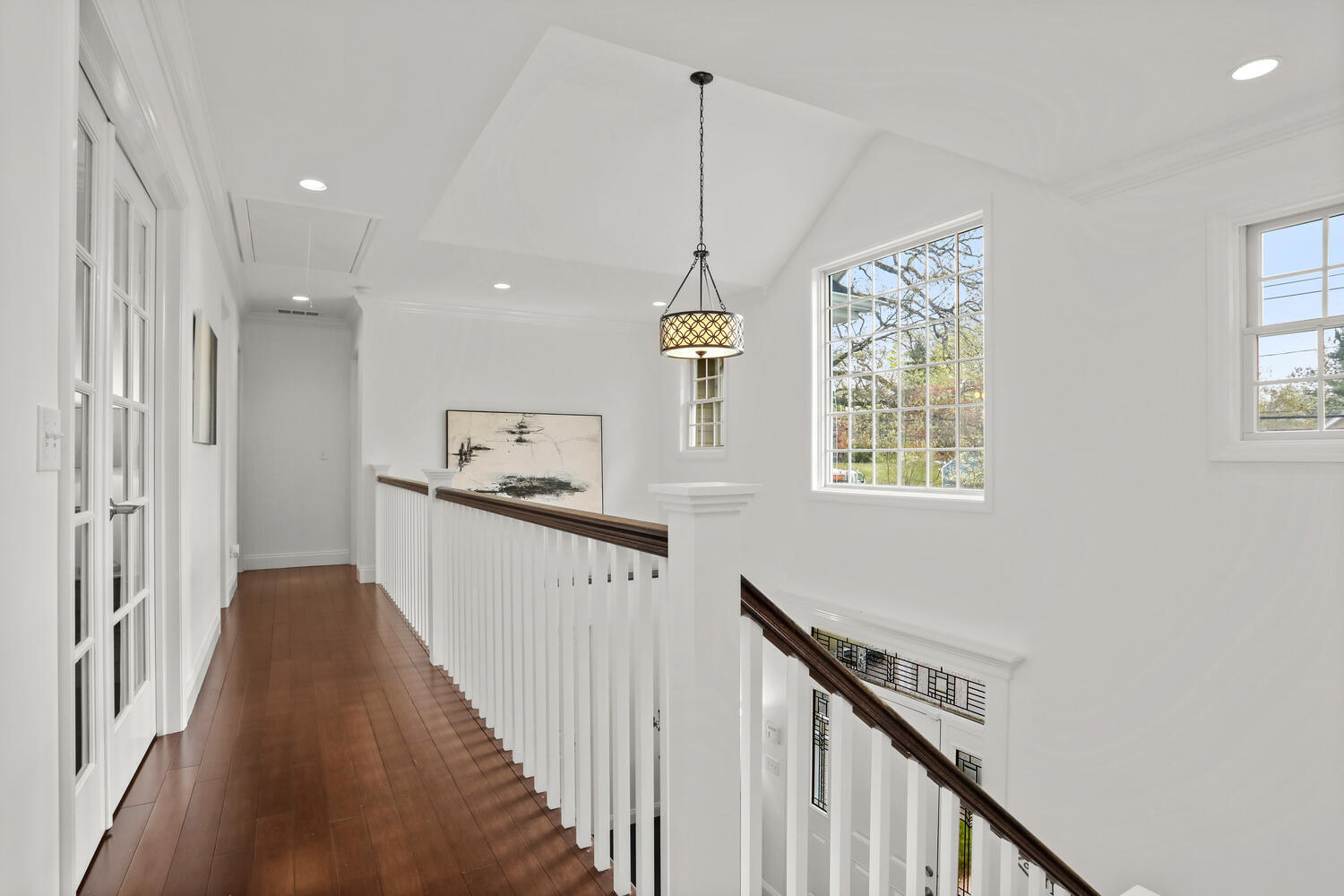 86 West Avenue Darien, CT 06820 - Photo 15 of 32 a view of a hallway with windows