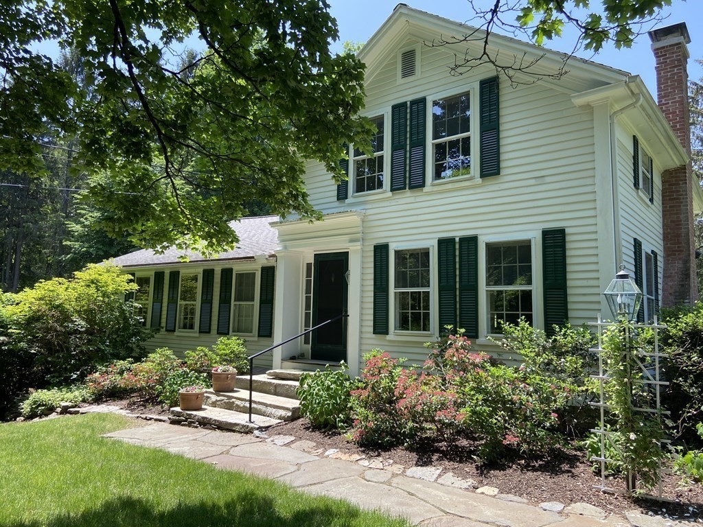 344 Flat Hills Road Amherst, MA 01002 - Photo 1 of 42 front view of a house with a yard