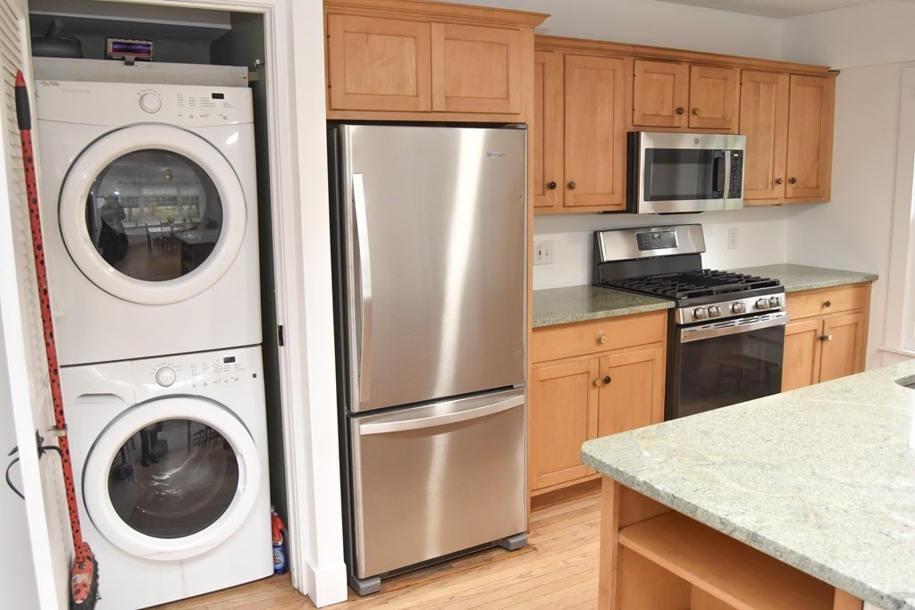 344 Flat Hills Road Amherst, MA 01002 - Photo 21 of 42 a kitchen with a refrigerator sink and stove top oven