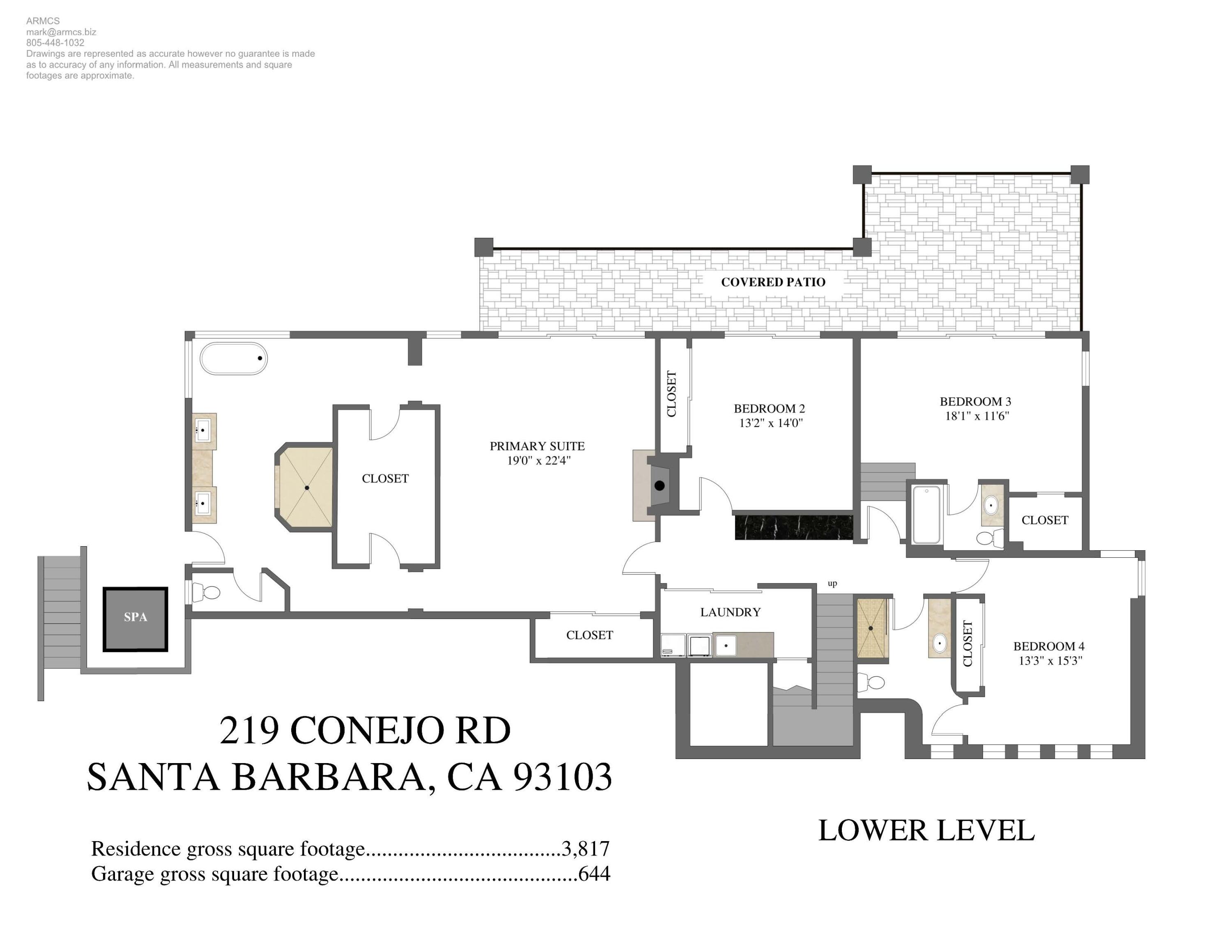 219 Conejo Road Santa Barbara, CA 93103 - Photo 25 of 25 219 Conejo Rd FP em_Page_2