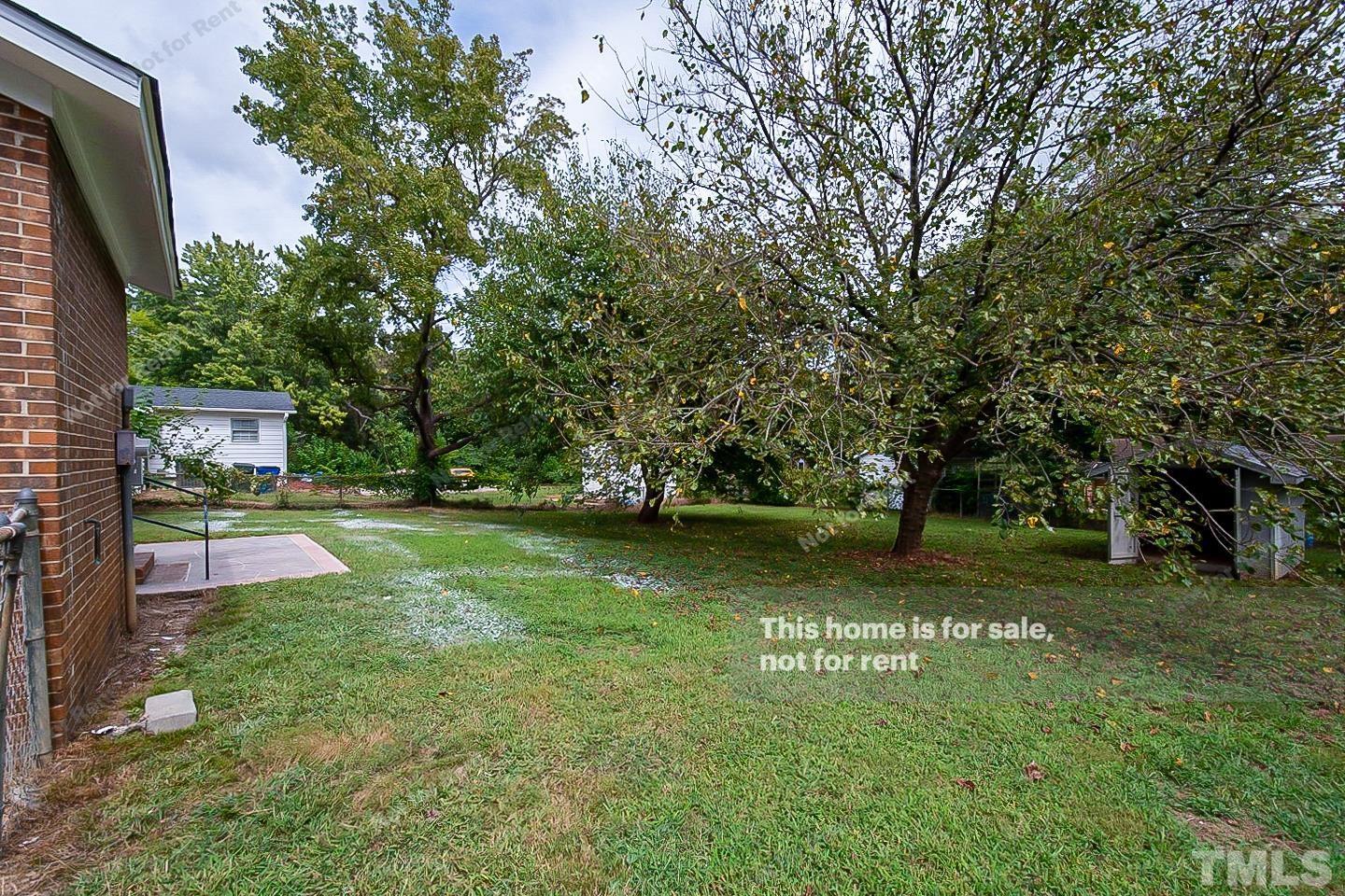 4120 Green Road Raleigh, NC 27604 - Photo 13 of 16 a view of backyard with green space