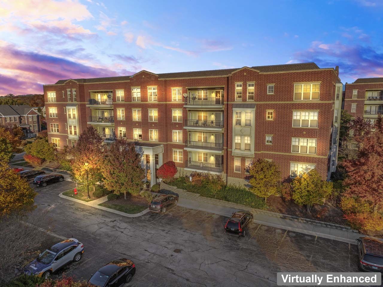 511 Prestwick Lane, Unit 302 Wheeling, IL 60090 - Photo 23 of 24 a view of a building with sitting area