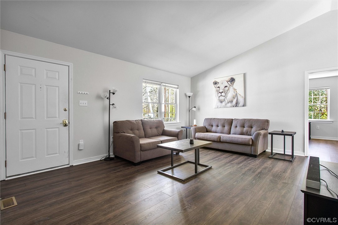 8911 Midway Road Henrico, VA 23229 - Photo 7 of 30 a living room with furniture and a wooden floor