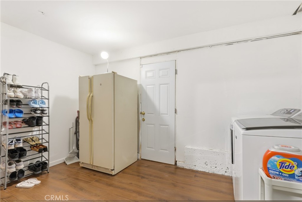 3575 Falconridge Road Yorba Linda, CA 92886 - Photo 14 of 21 a view of a storage & utility room with closet dryer and washer