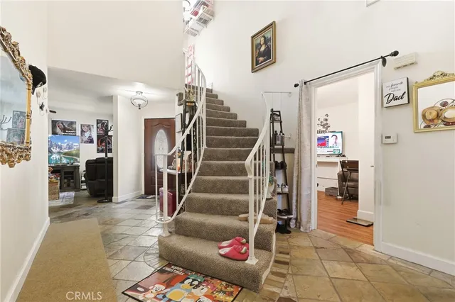 a view of entryway and hall
