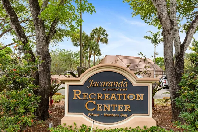 a view of a garden with plants
