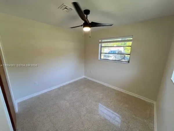 an empty room