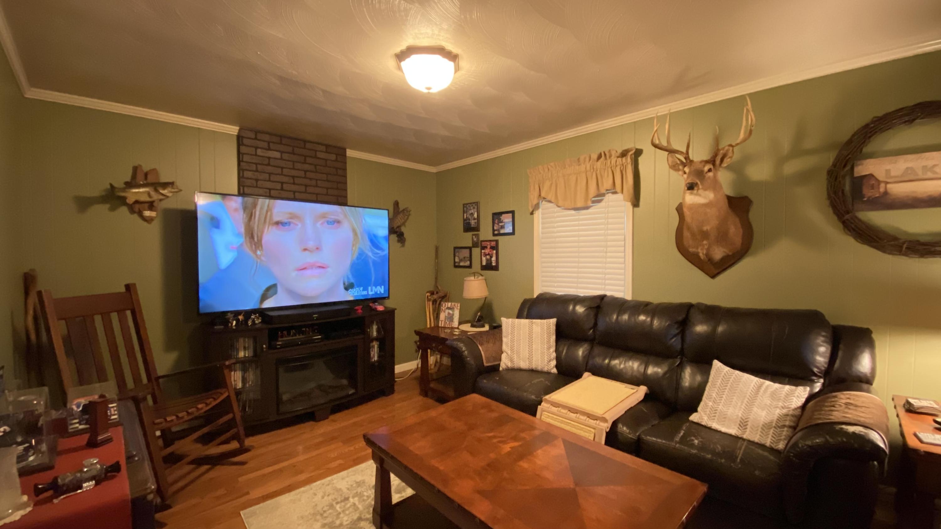 1171 Rock Spring Road Goodview, VA 24095 - Photo 12 of 29 a living room with furniture and a flat screen tv