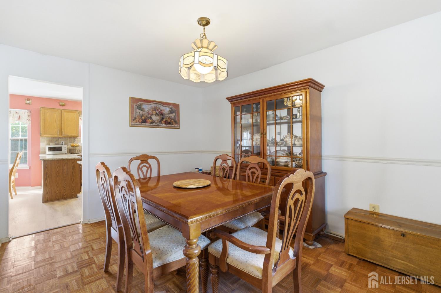 6 Shoshoni Way Somerville, NJ 08876 - Photo 13 of 52 a view of a dining room with furniture window and outside view
