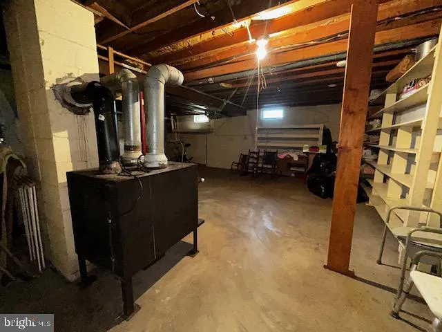 a view of room with gym equipment