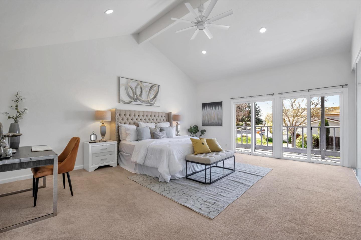 36286 Salisbury Drive Newark, CA 94560 - Photo 17 of 30 a bedroom with furniture and a large window