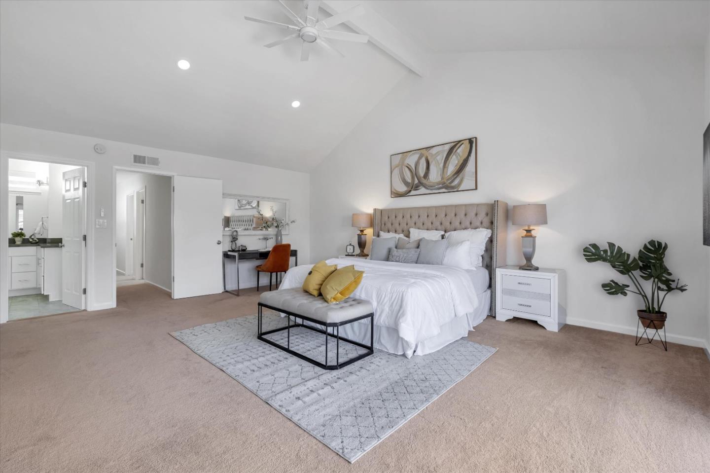 36286 Salisbury Drive Newark, CA 94560 - Photo 18 of 30 a bed room with a bed and a couch