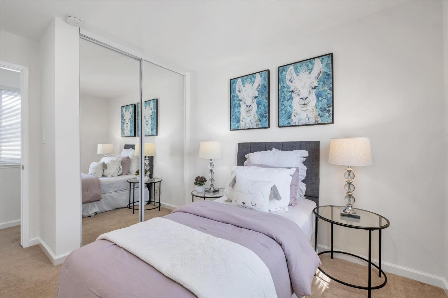 36286 Salisbury Drive Newark, CA 94560 - Photo 26 of 30 a bedroom with a bed and a lamp