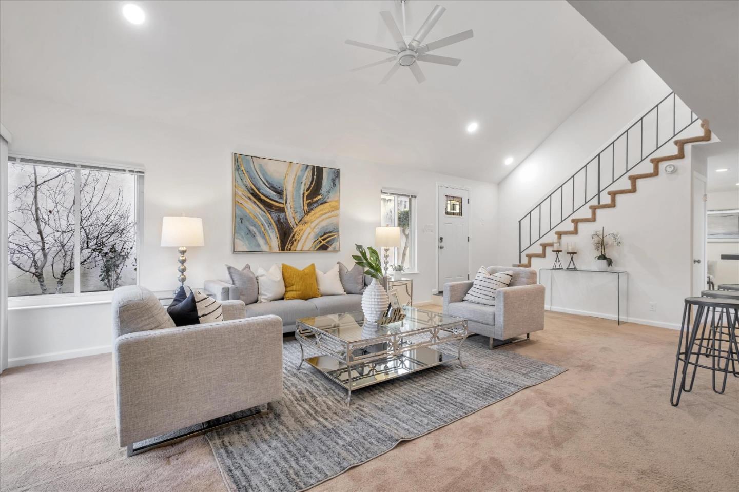 36286 Salisbury Drive Newark, CA 94560 - Photo 4 of 30 a living room with furniture and a chandelier