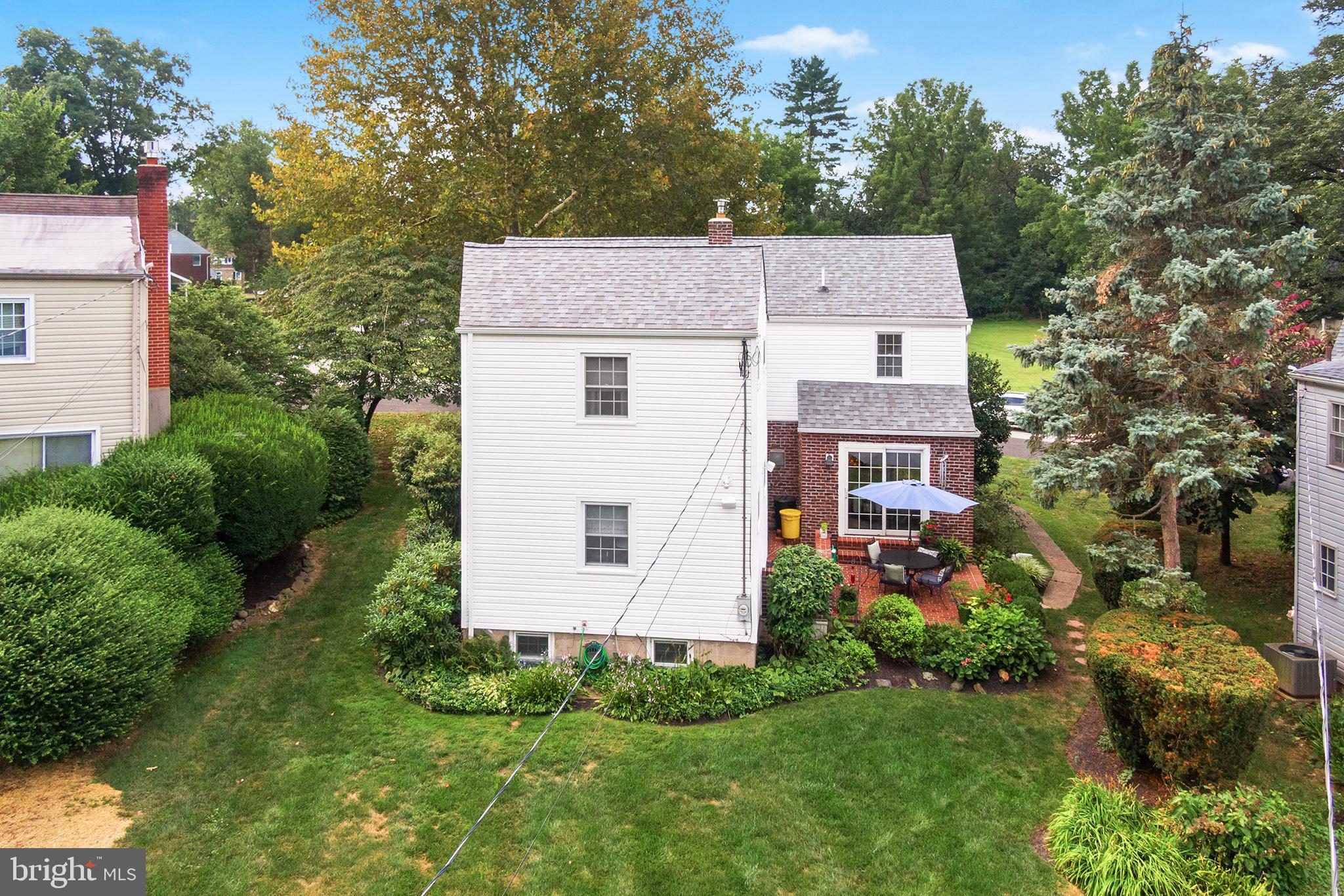 536 Drayton Road Oreland, PA 19075 - Photo 3 of 45 Charming home with lush green surroundings.