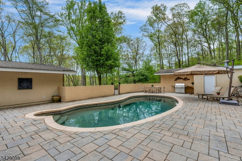 174 Bliss Road Mendham, NJ 07945 - Photo 48 of 49 a view of a house with backyard and sitting area