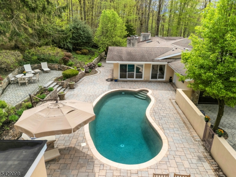 174 Bliss Road Mendham, NJ 07945 - Photo 6 of 49 an aerial view of a house