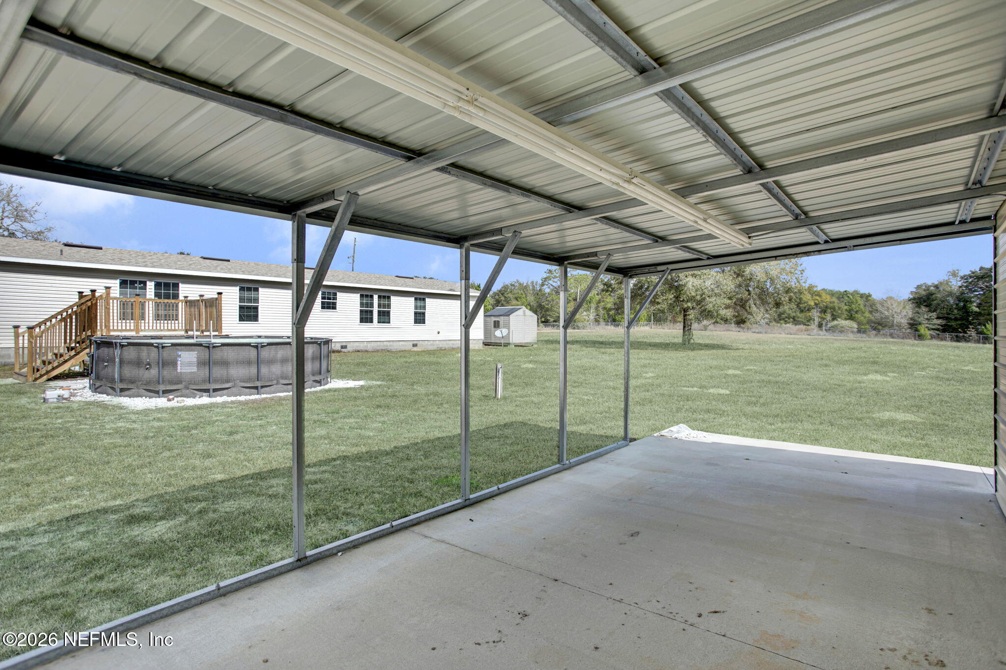5891 Sequoia Road Keystone Heights, FL 32656 - Photo 24 of 29 a view of a backyard