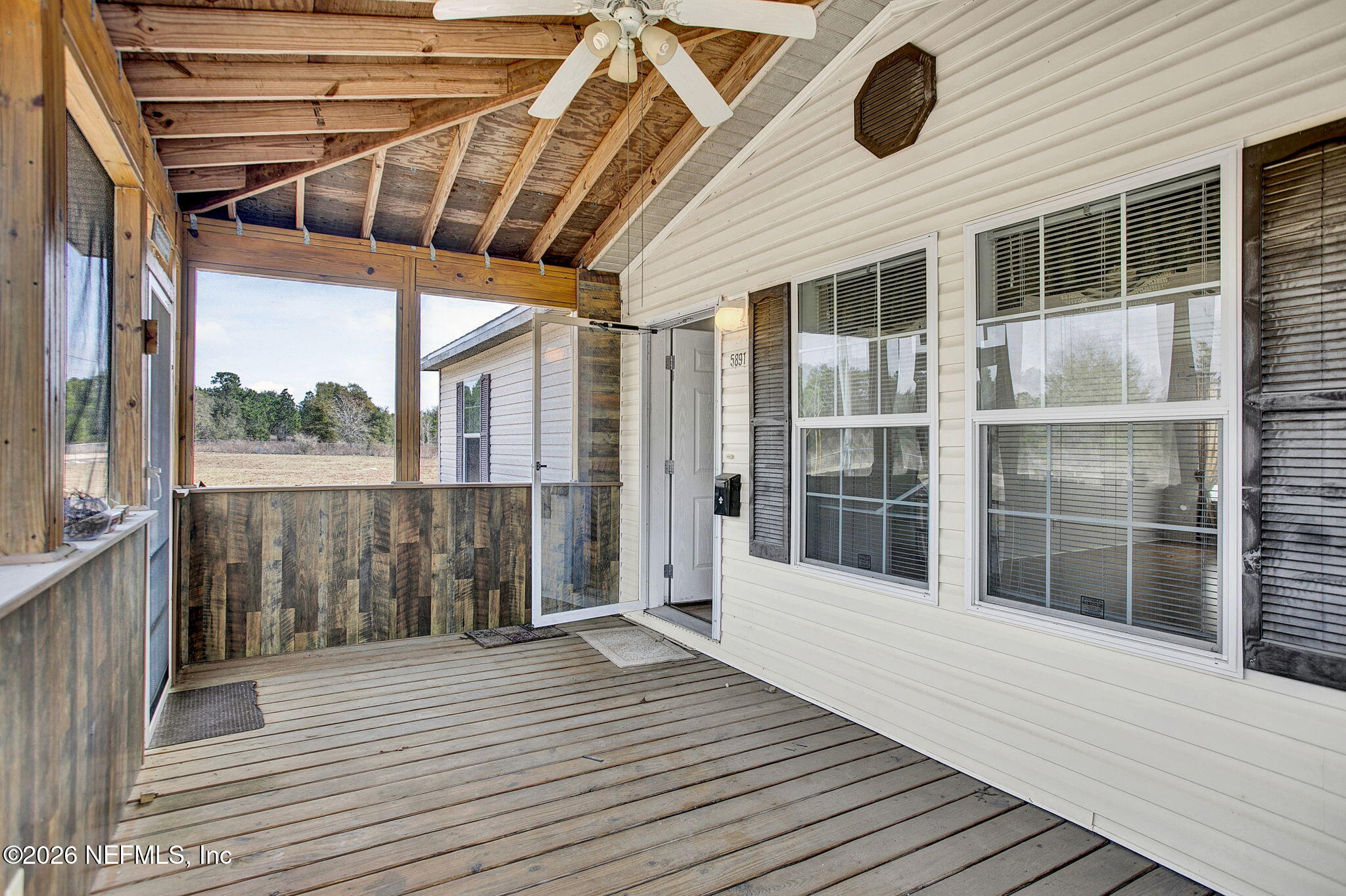 5891 Sequoia Road Keystone Heights, FL 32656 - Photo 27 of 29 a view of entryway with wooden floor