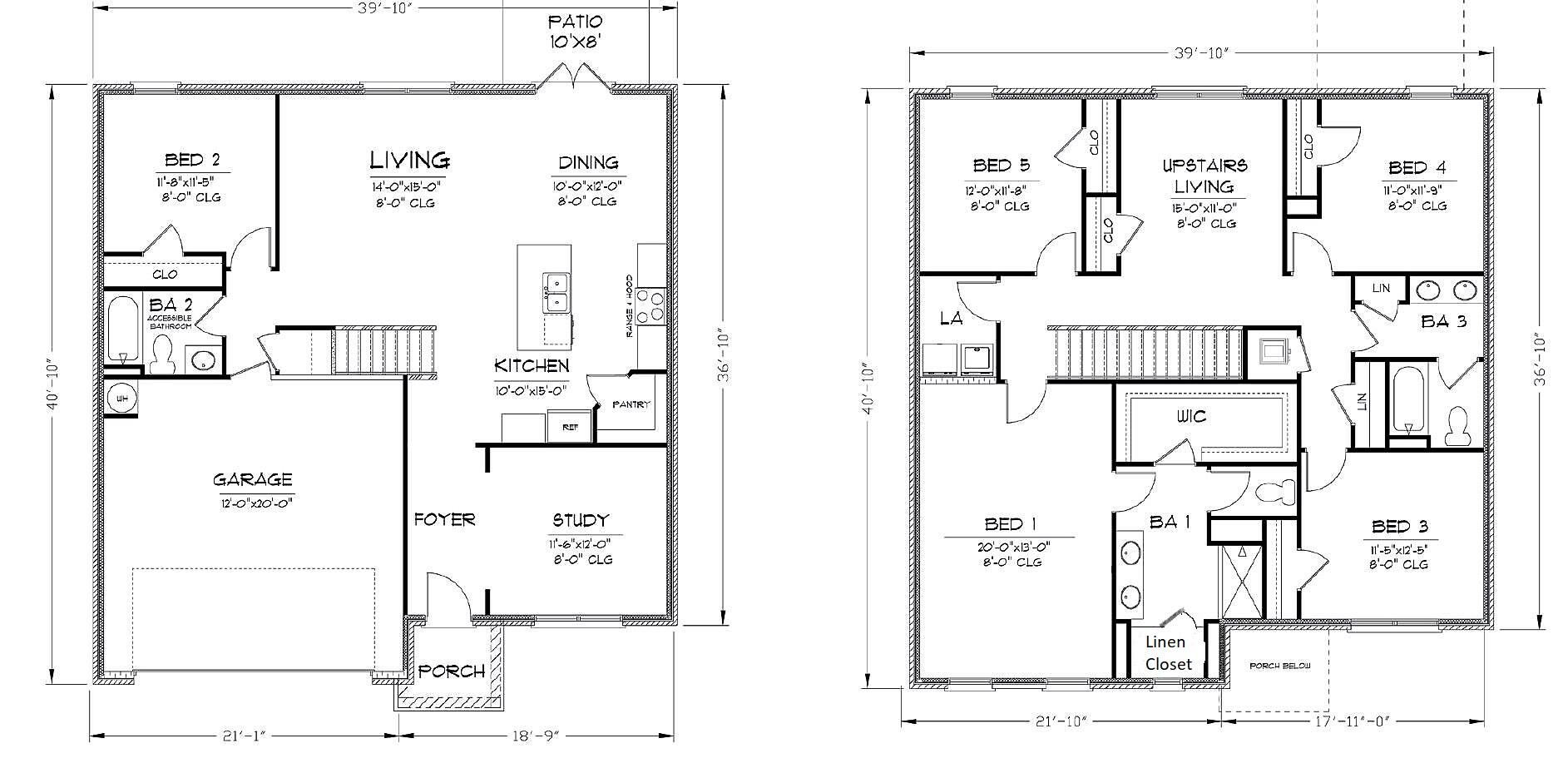 2818 Patriots Rdg Drive Crestview, FL 32539 - Photo 11 of 11 Floorplan