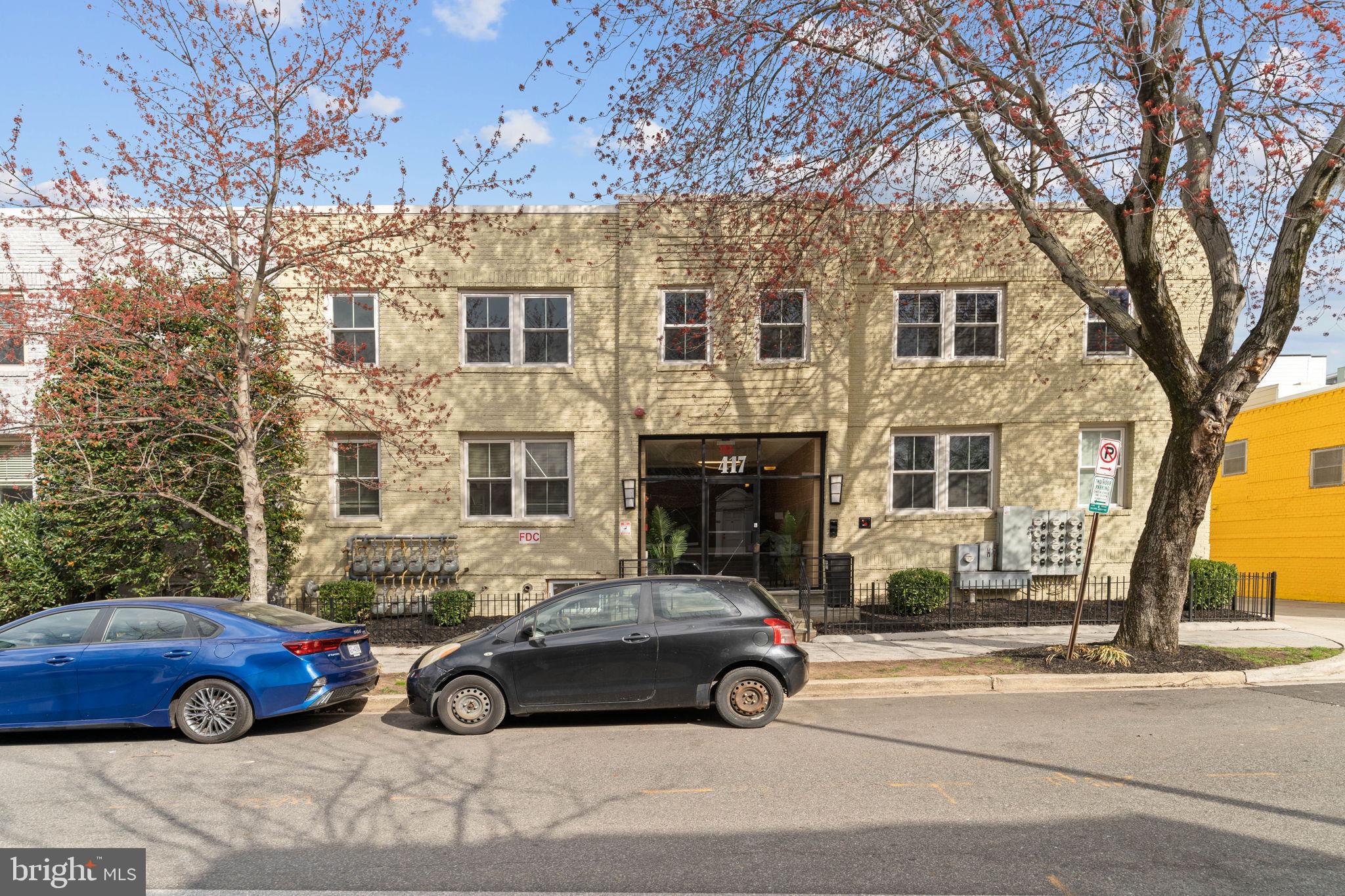 417 18th Street Northeast, Unit 103 Washington, DC 20002 - Photo 2 of 40 a car parked in front of a building