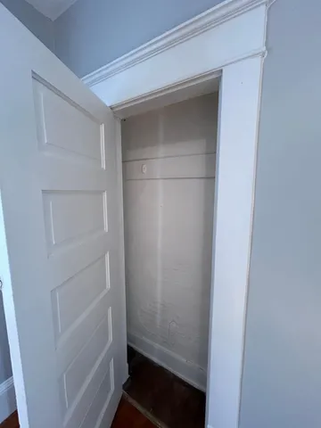 a view of walk in closet