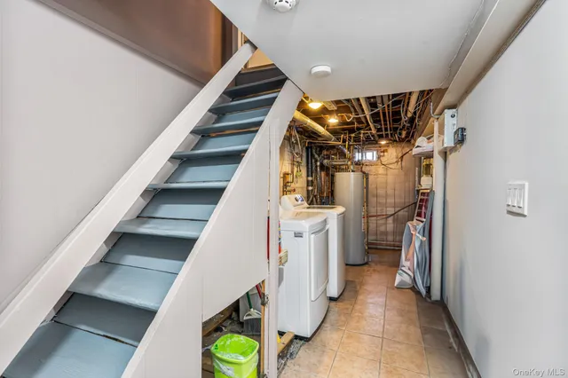 a view of storage and utility room