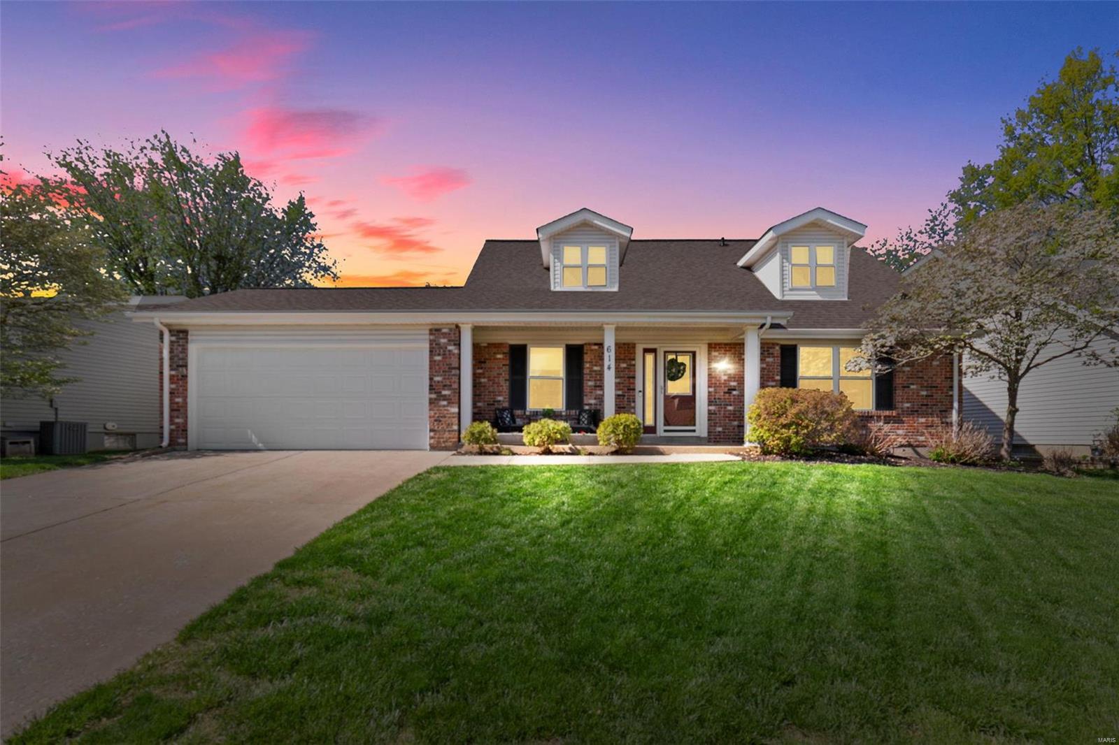 614 Running Creek Drive, Ballwin, MO 63021 Compass