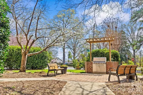 a view of park with bench
