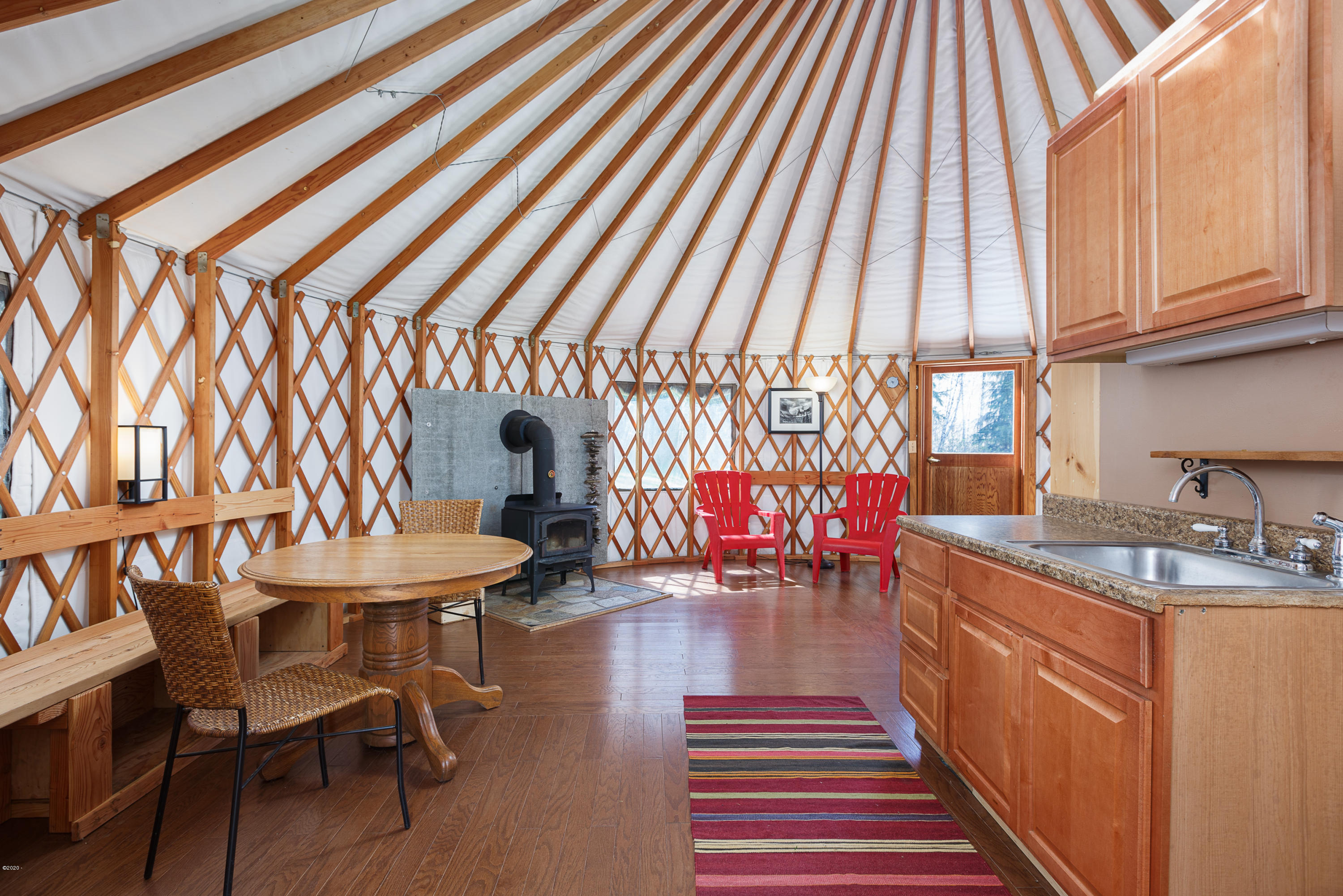 1266 North Yachats River Road Yachats, OR 97498 - Photo 47 of 79 Yurt