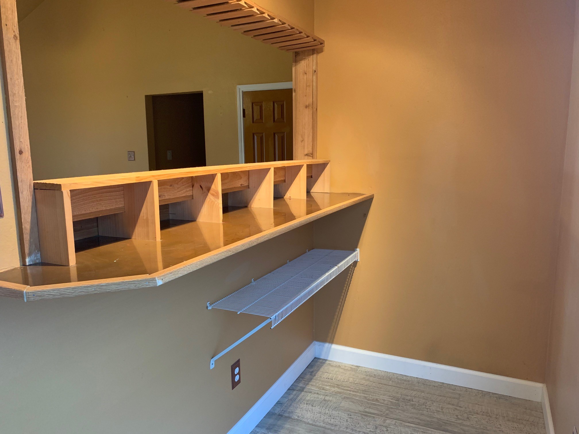 13605 Ralph Ritchie Road Manor, TX 78653 - Photo 13 of 19 Stairway featuring baseboards and wood finished floors