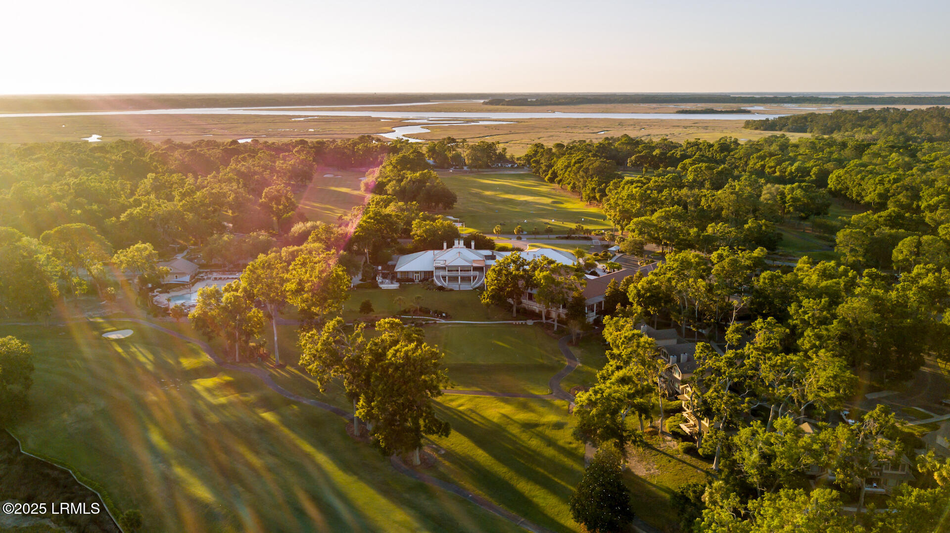 203 Locust Fence Road St. Helena Island, SC 29920 - Photo 53 of 60 Clubhouse Aerial View