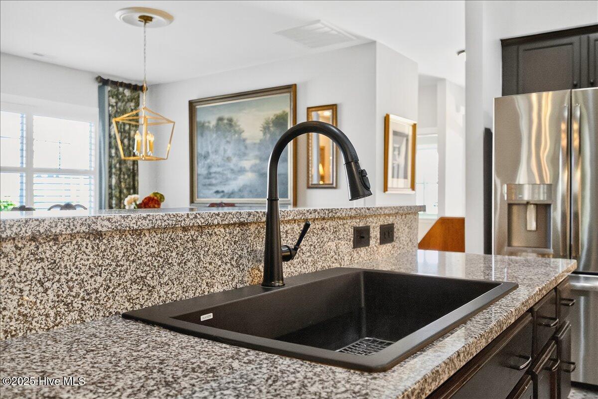4173 Cambridge Cove Road, Unit 2 Southport, NC 28461 - Photo 14 of 66 Upscale large sink in kitchen