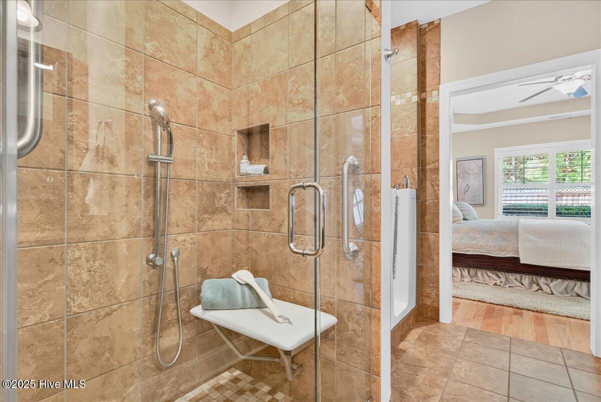 4173 Cambridge Cove Road, Unit 2 Southport, NC 28461 - Photo 32 of 66 large zero entry tiled shower
