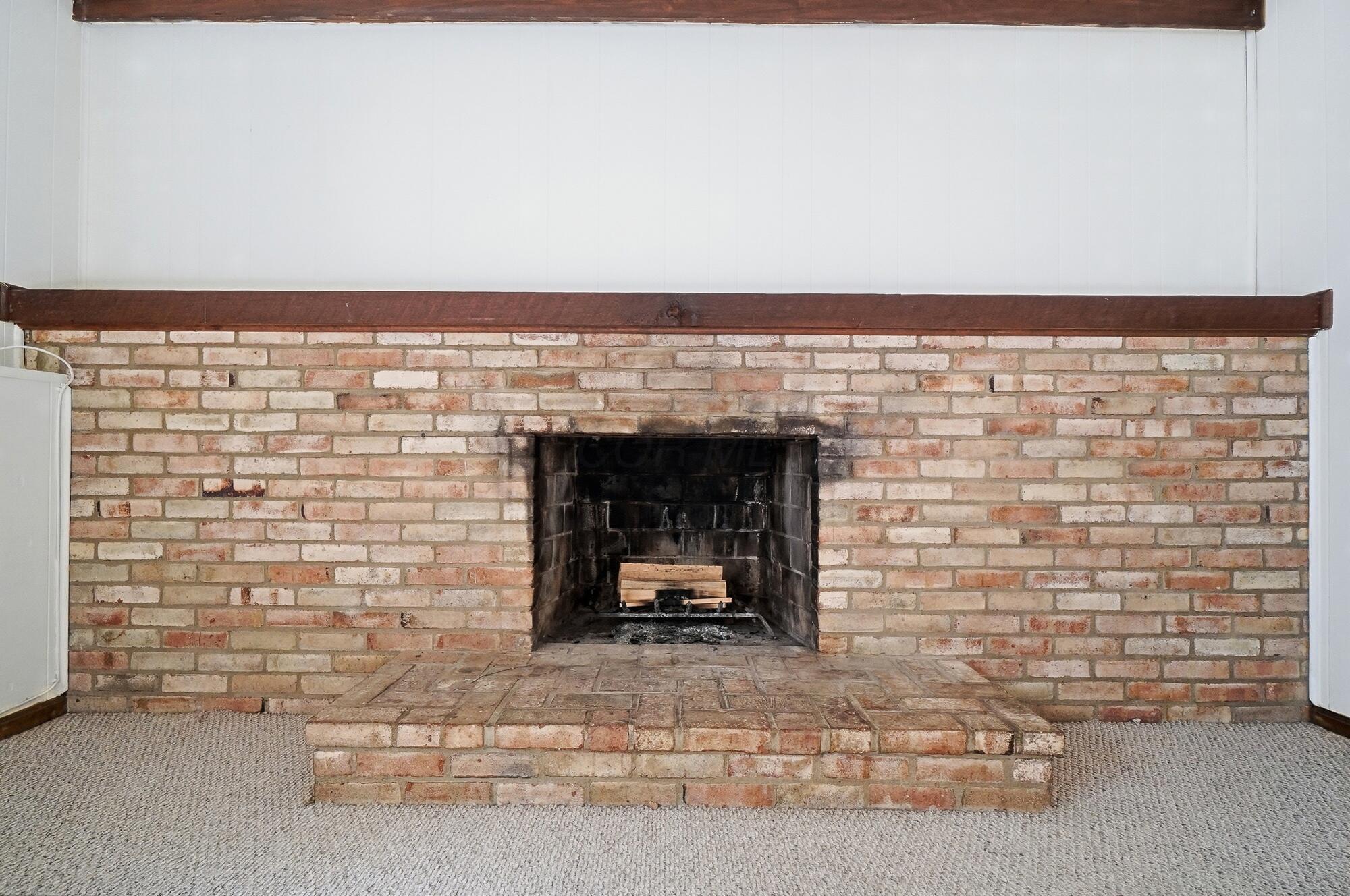 36 North Spring Road Westerville, OH 43081 - Photo 32 of 47 Brick Fireplace