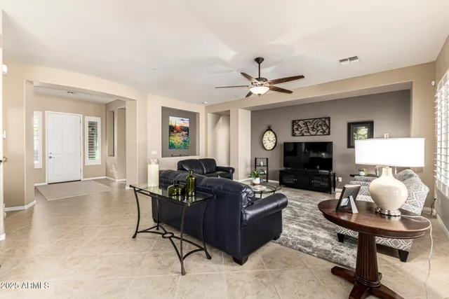 a view of a dining room and livingroom