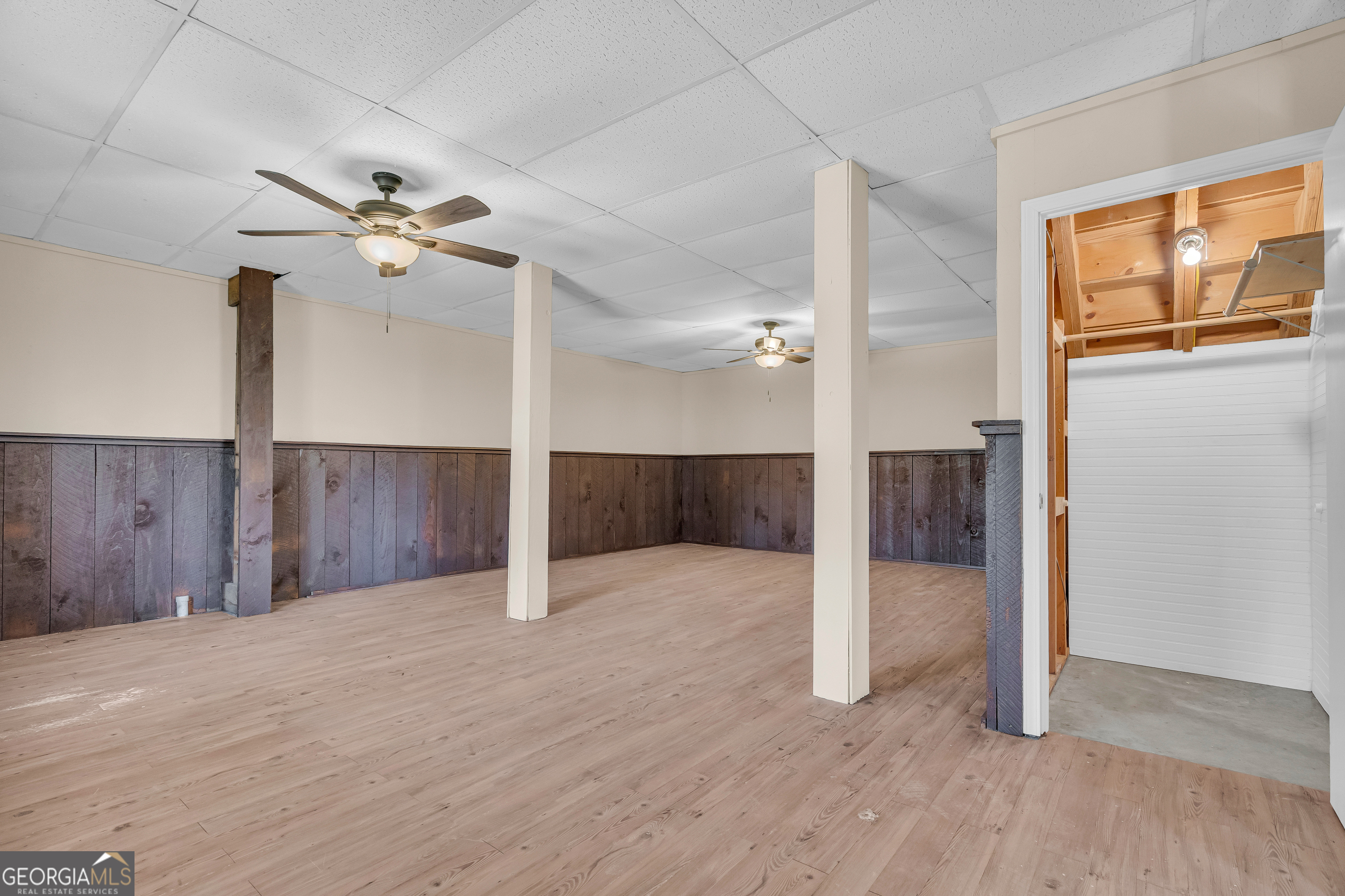 694 Lovers Lane Toccoa, GA 30577 - Photo 48 of 50 a view of a hallway with wooden floor