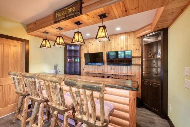 a view of a backyard of a house