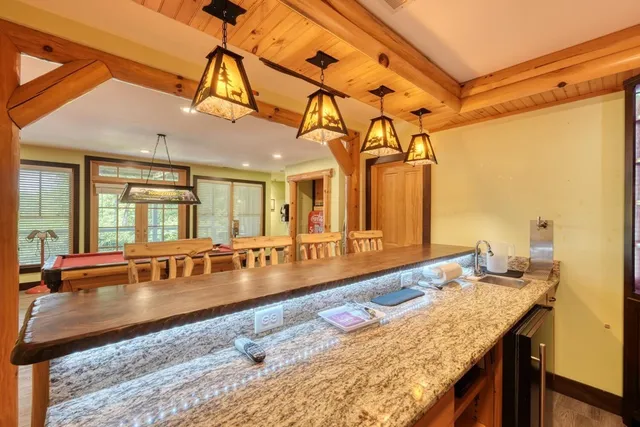 a house with a outdoor space