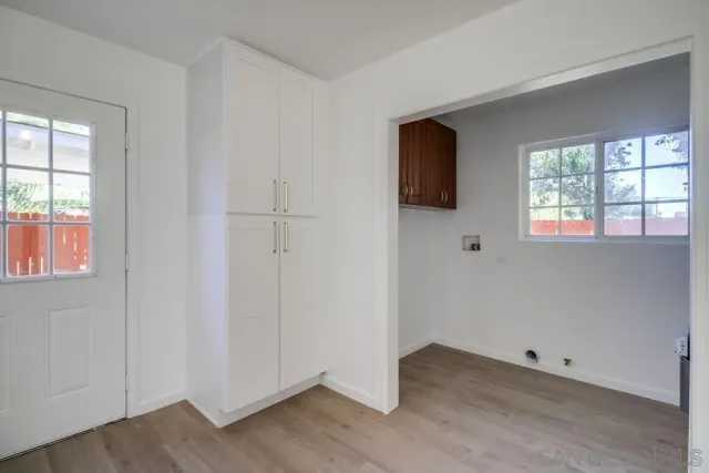 wooden floor in an empty room