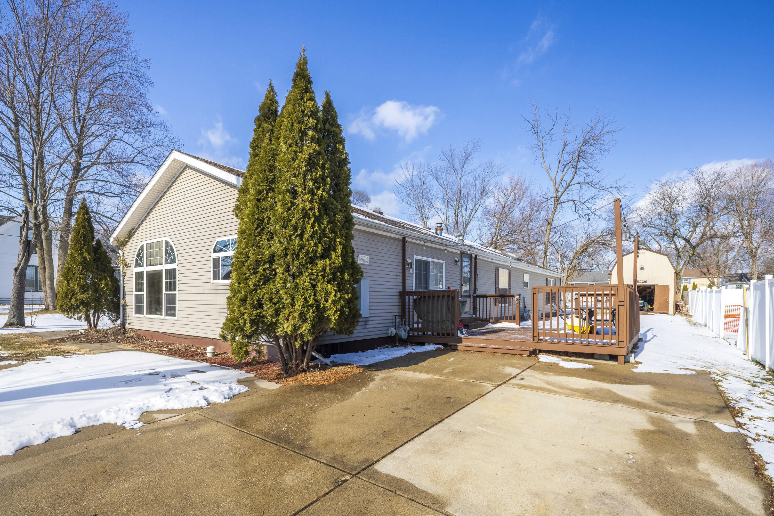 a view of a street with houses