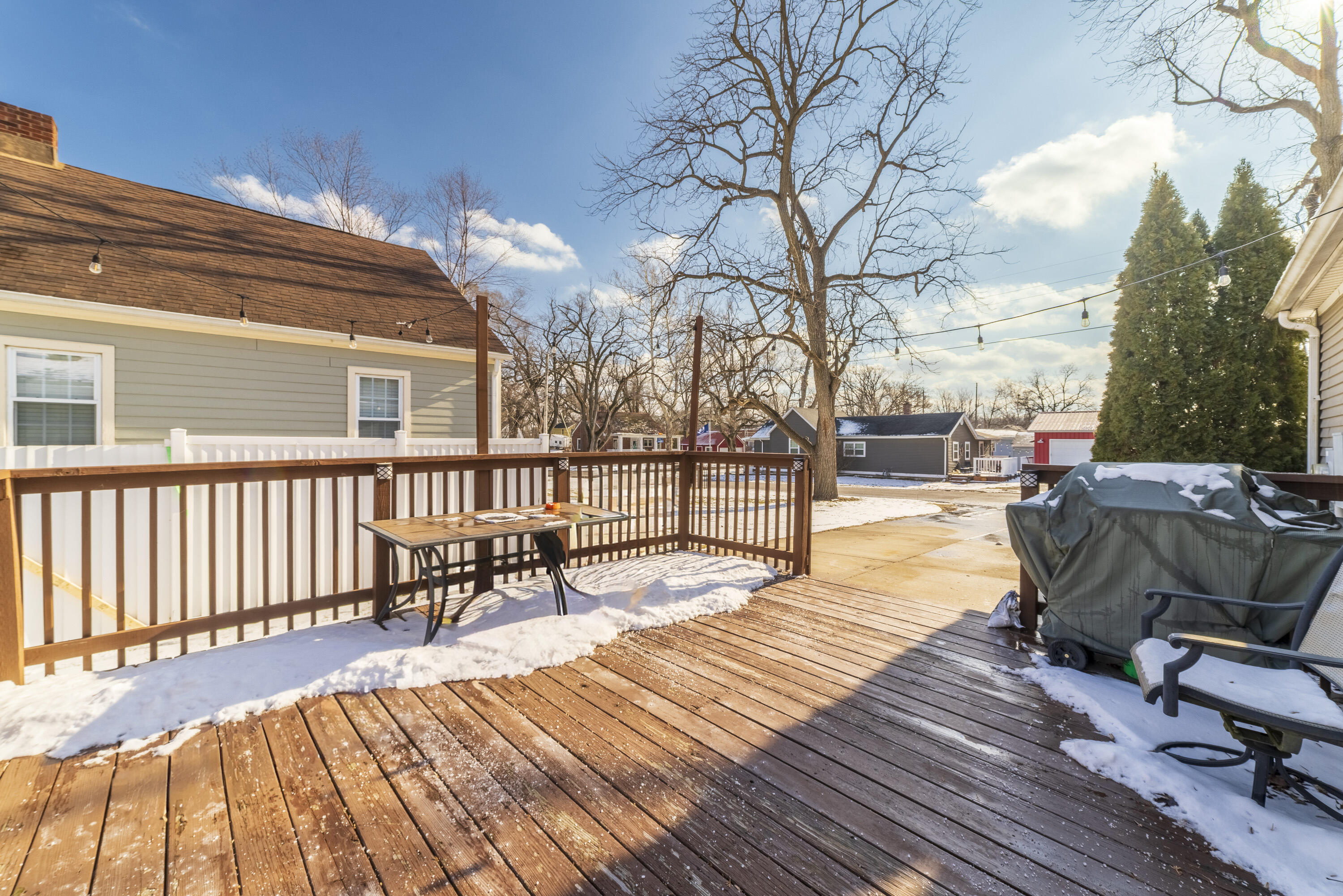 409 South Street Hebron, IN 46341 - Photo 7 of 36 a view of outdoor seating