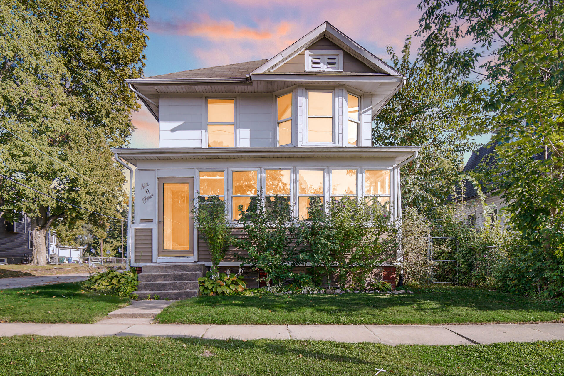 604 Weller Avenue La Porte, IN 46350 - Photo 26 of 26 a front view of a house with a yard