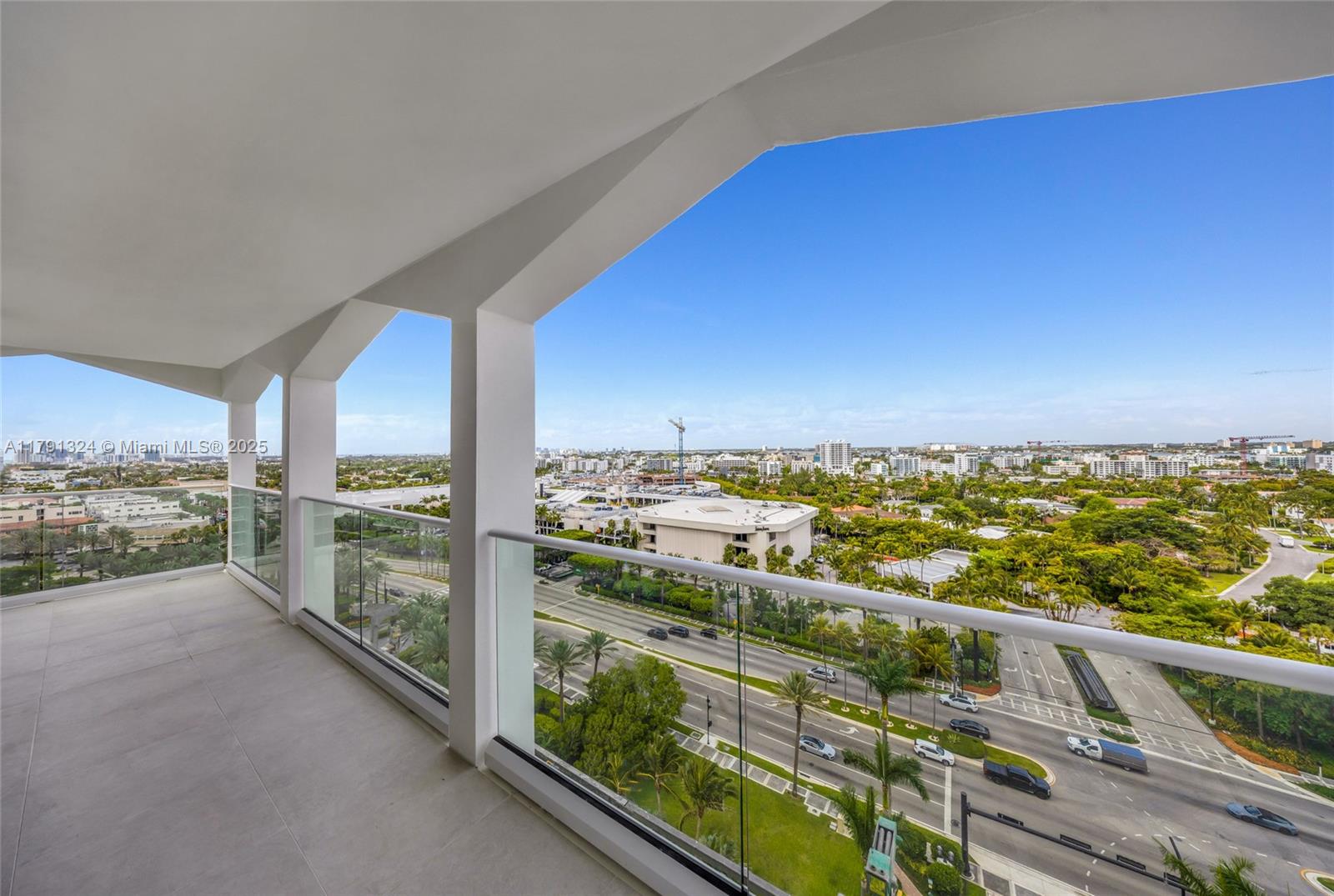 9801 Collins Avenue, Unit 17R Bal Harbour, FL 33154 - Photo 34 of 46 a view of balcony with city