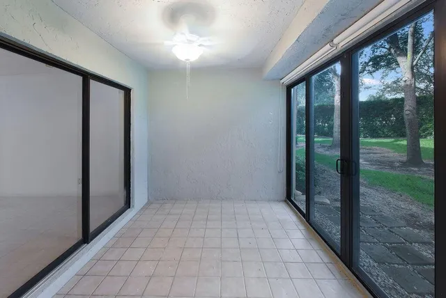a view of hallway with window