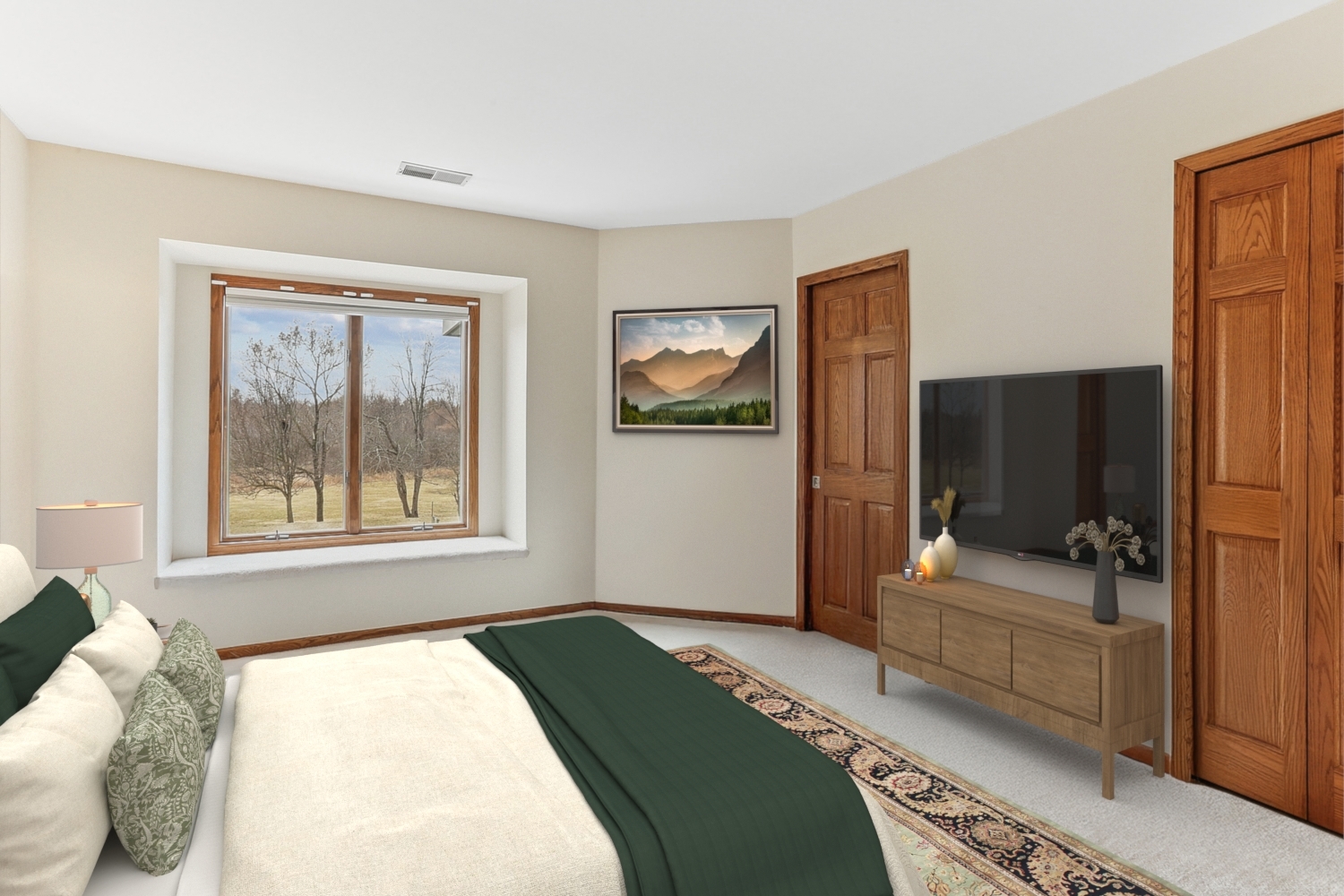 13629 South Kickapoo Trail Homer Glen, IL 60491 - Photo 27 of 28 a bedroom with a bed and a couch