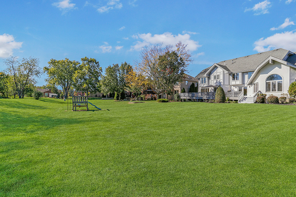 13629 South Kickapoo Trail Homer Glen, IL 60491 - Photo 6 of 28 a front view of a house with a yard